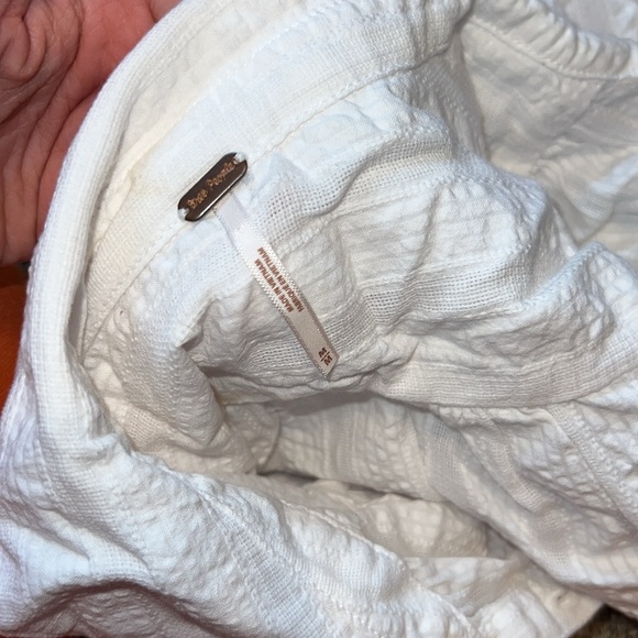 Free People Happy Days Blouse Ivory Size Medium - Picture 14 of 16